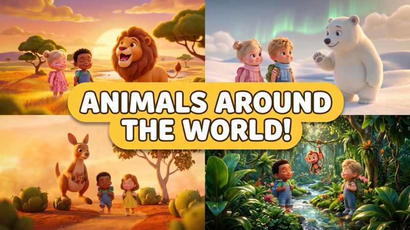 Animal Friends Around the World